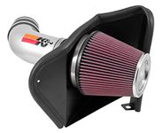 K&N Cold Air Intake Kit: High Performance, Increase Horsepower: Compatible with 2012-2019 Jeep Grand Cherokee and 2018 Dodge Durango, 6.4L V8, 77-1567KS