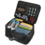 KEMIMOTO 33L Golf Trunk Organizer 1680D Waterproof Collapsible Storage Box for Car, SUV, Large Storage Space to Store Golf Accessories for Golfers