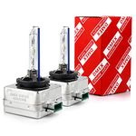 DMEX D3S HID Headlight Bulbs Xenon 8000K White Blue 35W Replacement 66340 42403 42302 Headlamp - Pack of 2