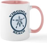 CafePress Virginia Beach VA Sand Dollar Design Mug 11 oz (325 ml) Ceramic Coffee Mug