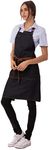 Chef Works Women's Memphis Bib Apron, Indigo Blue