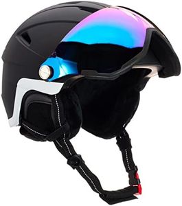 CMP - Casque de ski Wa-2 avec visière, Noir, XL