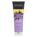 John Frieda Violet Crush Purple Conditioner for Brass Repair of Natural and Colour-Treated Blonde Hair (250 mL)