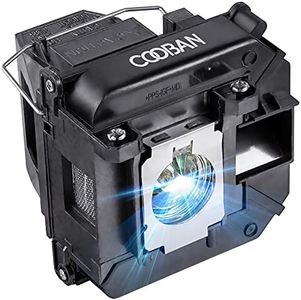 COOBAN ELPLP60 /ELPLP61 Replacement Projector Lamp Bulb with Housing for Epson PowerLite 96W /PowerLite 95 /PowerLite 93+ 93 92 905 425W, PowerLite 420 EB-95 425Wi H384A H383A H382A EB-905 435Wi