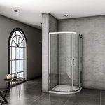 Xinyang 900x900x1900mm Quadrant Shower Enclosure Cubicle Glass Screen Sliding Shower Door