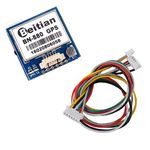 Geekstory BN-880 GPS Module U8 with Flash HMC5883 Compass + GPS Active Antenna Support GPS Glonass Beidou Car Navigation for Arduino Raspberry Pi Aircraft Pixhawk APM Flight Controller