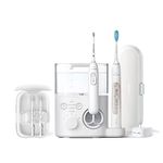 Philips Sonicare Power Flosser 7000 + ExpertClean System, Oral Irrigator, White HX3921/40