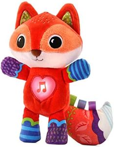 VTech - Bosque, Dulces sueños y Abrazos, Peluche Interactivo para bebés +3 Meses, Diferentes Texturas, botón Luminoso Que Activa + de 50 Canciones, melodías y Frases, Multicolor, versión ESP