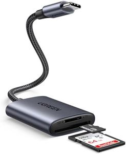 UGREEN USB C Lecteur Carte SD Micro SD Adaptateur Carte SD USB C 5Gbps Super Vitesse Simultané à Lire et Écrire Compatible avec iPhone 16 Plus Pro Max 15 iPad Macbook Pro Air M4 Galaxy S24 S23