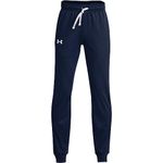 Under Armour boys Brawler 2.0 Tapered Pants , Academy Blue (408)/White , Youth Medium