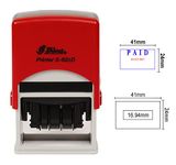 Date Stamper Self Inking with Paid Text Ofiice Stationery Rubber Stamp S-826D