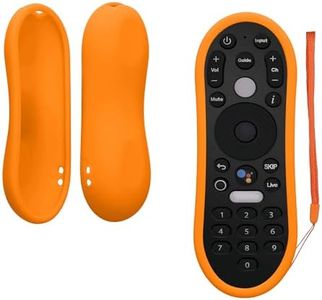 kwmobile Case Compatible with TiVo Stream 4K Case - Soft Silicone Cover for Remote Control - Orange