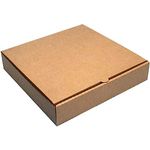 MM WILL CARE 12 X 12 X 1.5 Inch Brown Pizza Box - Set of 10 Pieces (12 x 12 x 1.5 Inch-pack 10)