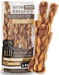 Mighty Paw Braided Bully Sticks for