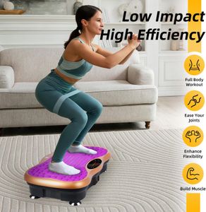 EVOLAND Vibration Plate – Fitness Exercise Machine, Purple