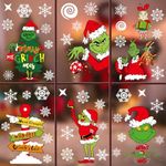 Christmas Window Clings Decorations