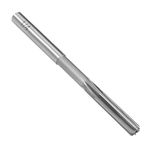 uxcell Chucking Reamer 1/4", H7 HSS Lathe Machine Reamer 6 Straight Flutes, Round Shank Milling Cutting Tool, Reaming Drill Bit for Stainless Steel Metal Hole