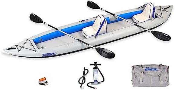 Sea Eagle 465 FastTrack Inflatable Kayak Deluxe 2 Person Package