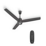 Havells FAB BLDC ULED Ceiling Fan 1200mm, 5 star, LED Speed Indicator, 380 RPM, Up to 65% Savings,Reverse Rotation,4 Speed Modes,Low Wattage 30W,Low Noise,Air Flow:225 CMM, 3 Year Warranty,Smoke Brown
