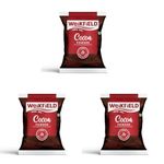 Weikfield Cocoa Powder 1 kg Pouch| Low Fat Rich & Decadent Pure Cocoa Powder| Unsweetened Dark Cocoa for Baking, Desserts, Smoothies, Brownies, Hot Chocolate & Cakes (Pack of 3)