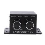 UJEAVETTE Car Home Amplifier Subwoofer Equalizer Crossover RCA Adjust Line Level Volume