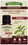 Nature's Truth Essential Oil - 100% Pure Patchouli Dark Oil | Pure & Plant-Based | Massage Oil, Aromatherapy or For Bath/Shower |15 ml