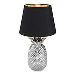 Navaris Silver Pineapple Table Lamp