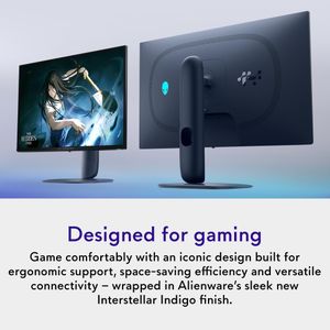 Alienware 27” QHD Gaming Monitor – 280Hz High Refresh Rate
