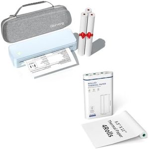 Gloryang PD-A4 Printer & 7 Rolls Paper & Carry Case