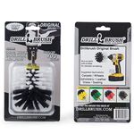 Car Cleaning Supplies – Wheel Brush – Soft White Original Drill Brush Power Scrubber - Car, Truck, Motorcycle, Boat, Jet-Ski, Detail Brush - Interior, Seat, Upholstery, Carpet, Vinyl, Fabric, Leather