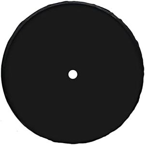 MTgoods Spare Tire Wheel Cover Black with Camera Hole PVC Thickening Leather for Ford Bronco Car Truck SUV Camper Trailer Fit for Jeep Wrangler 17Inch