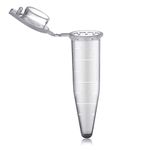 Clear & Sure Microcentrifuge Tube 1.5ml conical Pack of 500 pcs