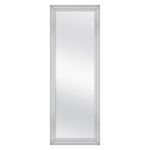 MCS Ezra 24.66x68.66 Large Floor Mirror, Gray Woodgrain & Beveled Mirror, Vertical & Horizontal Wall Hanging Mirror for Bathroom, Bedroom & Livingroom