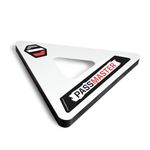 Snipers Edge Hockey - Hockey PassMaster - 26" x 26" x 26" - Easy Assembly, Multiple Angles to Use, Works On and Off Ice.