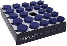 Repour Wine Saver and Stopper - Removes Oxygen, Preserving and Keeping Wine As Fresh As The Day The Bottle was Opened - 24-Pack Blue