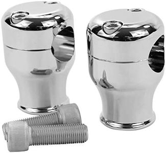 TC Bros. 2" Chrome Springer Risers for 1" Diameter Handlebars