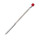 Garden Soil Thermometer 320mm Aluminium Case - Monitor Soil Temperature Prior To Sowing and Planting Composting With This Useful Soil Temperature Probe Thermometers Greenhouse Accessories