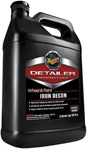 Meguiar's Wheel and Paint Iron Decon - Factory Equipped Wheel and Tyre Cleaner with Unique Foaming Agents - Wheel and Tyre Iron Remover - Removes Brake Dust and Iron Oxidation - 3.8L