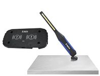 Astro Tools 90SLC 900 Lumen LED Slim Light w/Top Flashlight & Quick Charge Pad