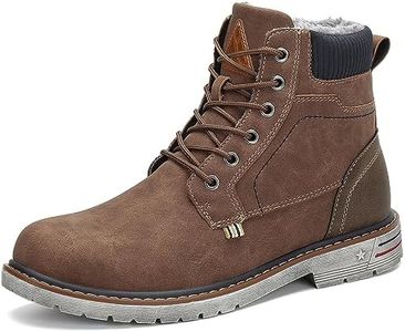 Hombre Botas de Nieve Al Aire Libre Senderismo Impermeables Deportes Trekking Zapatos Invierno Forro Piel Sneakers Calientes Botines