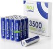 Blinkspower™ Lithium Batteries AA 16 Pack, 3500mAh NO.1 Lasting 1.5V Double A Battery【Non-Rechargeable】