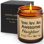 Birthday Gifts for Women, Thank You Gifts for Men, Get Well Soon Scented Candles Gifts for Neighbor, Inspirational Gifts Ideas for Her, Best Friends, Girlfriend, Coworkers, Fun Candles for Boyfriends