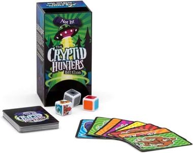 Not It Dice Games for Kids Strategy Game for Family Night Fun Card Game Stocking Stuffer Gift 3+ Players Ages 6+ Cryptid Hunters