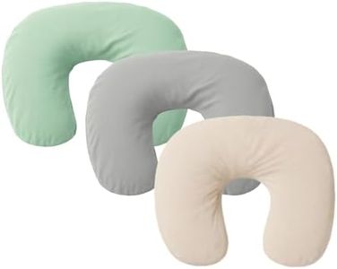littogoose 3-Pack Nursing Pillow Cover ONLY Compatible with Boppy Nursing Pillow, Soft Covers for Breastfeeding Pillows