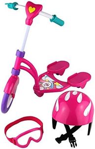 Click N' Play Doll Scooter & Helmet Set, Perfect For 18" Dolls