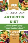 RHEUMATOID ARTHRITIS DIET: Nutritio