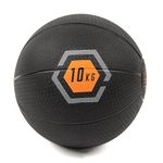 Phoenix Fitness Medicine Ball - Weighted Ball with Textured Grip for Strengthening Core Muscles & HIIT Workout - Ideal for Home, Gym, Boxing, Studio - Weight: 10kg