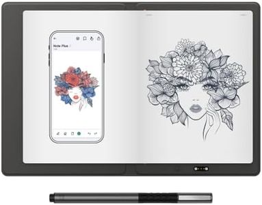 XPPen Note Plus Digital Notebook with Pen Syncs to Phone, Bluetooth Writing Tablet, Wireless Smart Notebook for Sketching, Note-Taking, Digital Art & Meeting, Drawing Tablet
