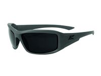 Edge Eyewear Hamel Wolf Thin Temple Glasses, Matte Gray Frame/G-15 Vapor Shield Lens