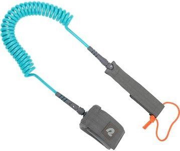 Retrospec Weekender 10' Paddle Board Safety Leash, Coiled for Stand Up Paddleboards